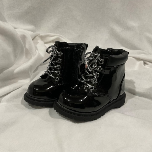 wonder nation Shoes Wonder Nation Baby Girl Combat Boots Size 23456